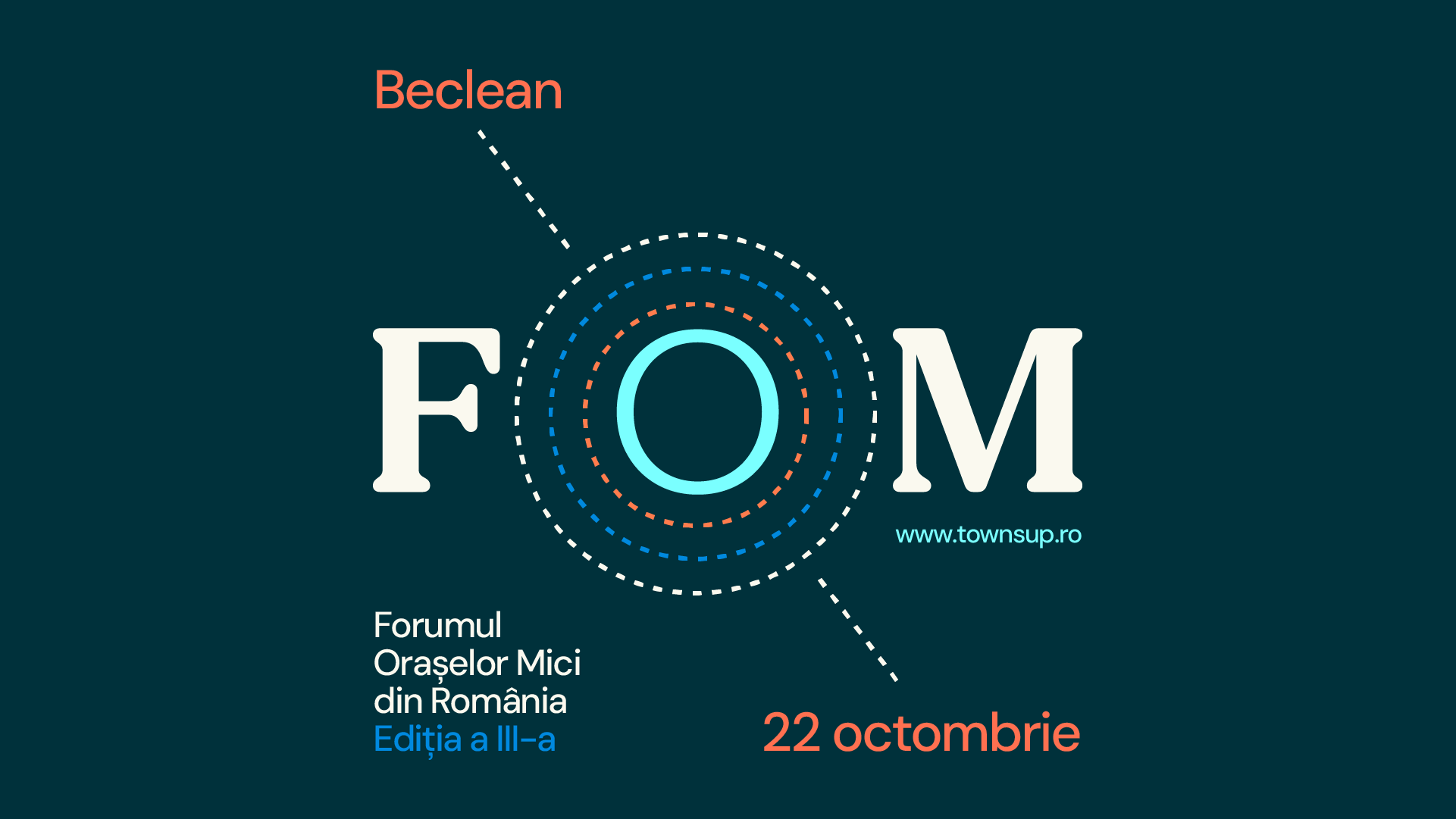 Forumul Orașelor Mici din România – 22 octombrie 2026, Beclean (jud. Bistrița-Năsăud)
